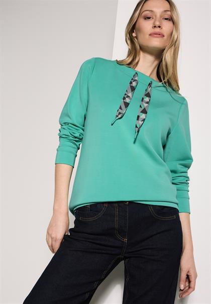 Modalmix Sweatshirt aventurine green