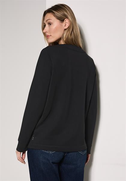 Modalmix Sweatshirt black