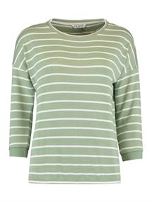 Modell: Shirt Tina mid green mel.-white