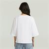 Modern basic relaxed 3\4 sl r t wmn white