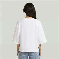 Modern basic relaxed 3\4 sl r t wmn white