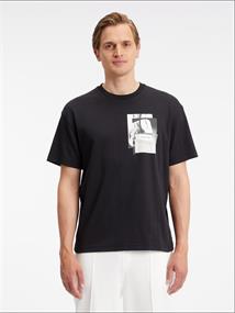 MODERN GRAPHIC COMFORT T-SHIRT ck black