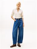 MODERN INTERLOCK REG LS SHIRT heather oatmilk