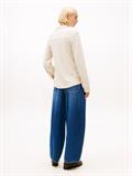 MODERN INTERLOCK REG LS SHIRT heather oatmilk