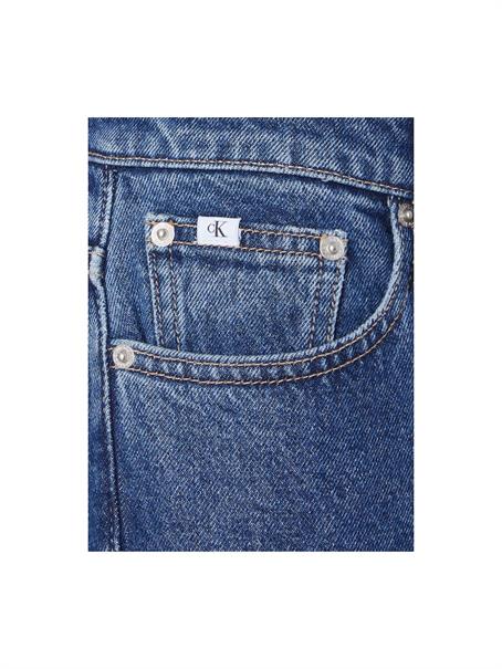 MOM JEAN ANKLE denim dark