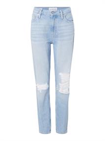 MOM JEAN ANKLE denim light