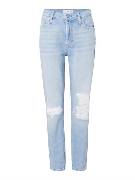 MOM JEAN ANKLE denim light