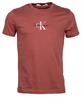 Monogram Logo Tee - T-Shirt aus Baumwolle rot