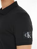 MONOLOGO BADGE POLO ck black