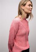 Mouline Pullover striking coral