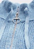 Mouliné Cardigan fresh light blue