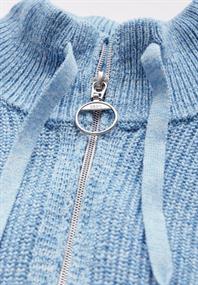Mouliné Cardigan fresh light blue