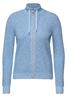 Mouliné Cardigan fresh light blue