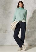 Mouliné Pullover glaced green melange