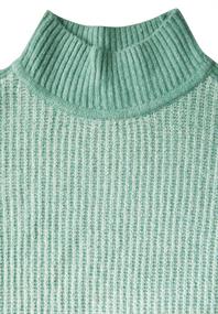 Mouliné Pullover glaced green melange