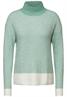 Mouliné Pullover glaced green melange