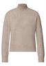 Mouliné Pullover mit Turtle Neck sanded amber mel.