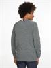 MULTI HTR LAMBSWOOL C NECK medium grey heather