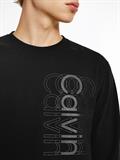 MULTI LOGO LS LIGHT SWEATSHIRT ck black