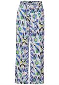 Multicolor Print Hose vanilla white