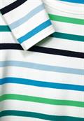 Multicolor Streifen Shirt vanilla white