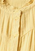Musselin-Bluse mit Rüschen blend yellow