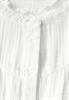 Musselin-Bluse mit Rüschen off white