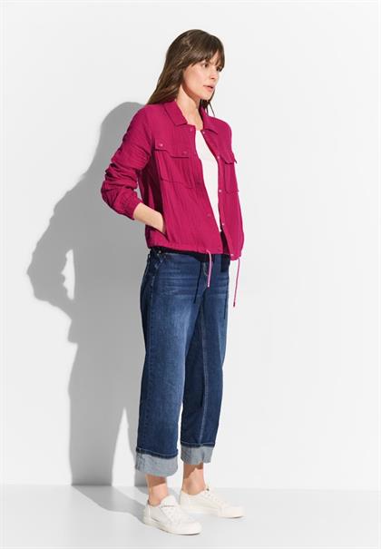 Musselin Jacke pink sorbet