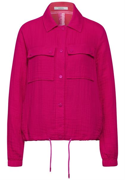 Musselin Jacke pink sorbet
