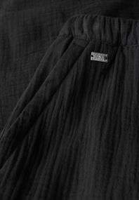 Musselin Shorts black