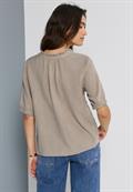 Musselin Tunika sandshell beige