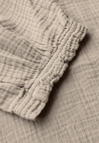 Musselin Tunika sandshell beige