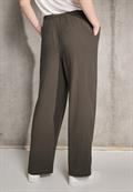 Musselin Wide Leg Hose acron brown