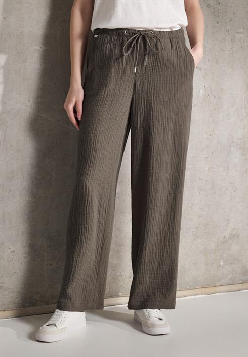 musselin-wide-leg-hose-acron-brown