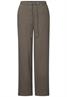 Musselin Wide Leg Hose acron brown