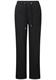 Musselin Wide Leg Hose black