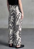 Musselin Wide Leg Hose light sunstone beige