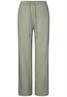 Musselin Wide Leg Hose pale mud green