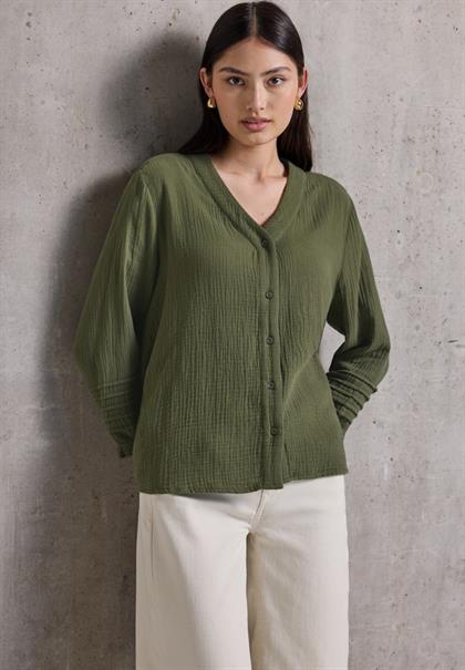 Musselintunika peridot green