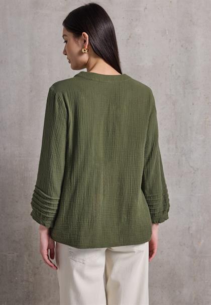 Musselintunika peridot green