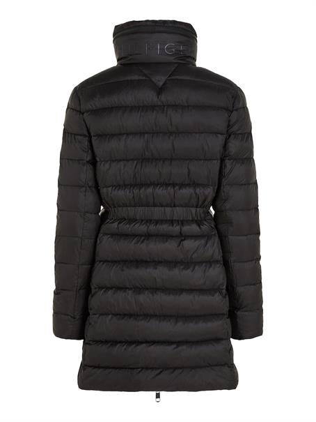 MW PADDED GLOBAL STRIPE COAT black