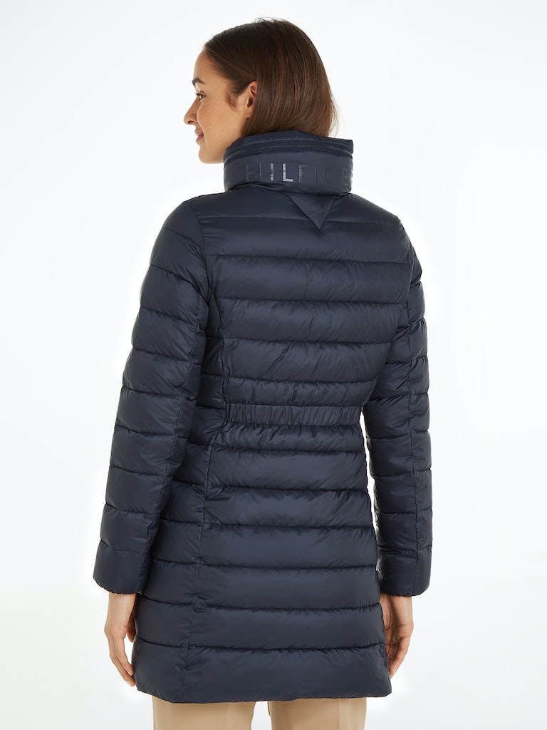 Tommy Hilfiger Damen Mantel MW PADDED GLOBAL STRIPE COAT desert  
