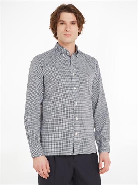 NAT. SOFT FLEX GINGHAM RF SHIRT desert sky - optic white