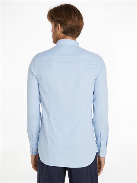 NATURAL SOFT DOBBY SF SHIRT cloudy blue