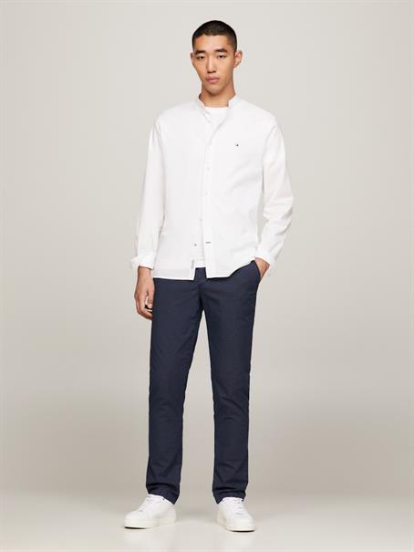 NATURAL SOFT SOLID MAO RF SHIRT white