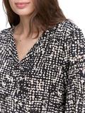 navy abstract dot design