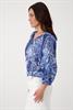 navy blue gemustert