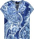navy blue gemustert