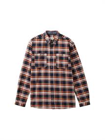 navy colorful check