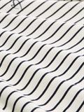 navy offwhite stripe